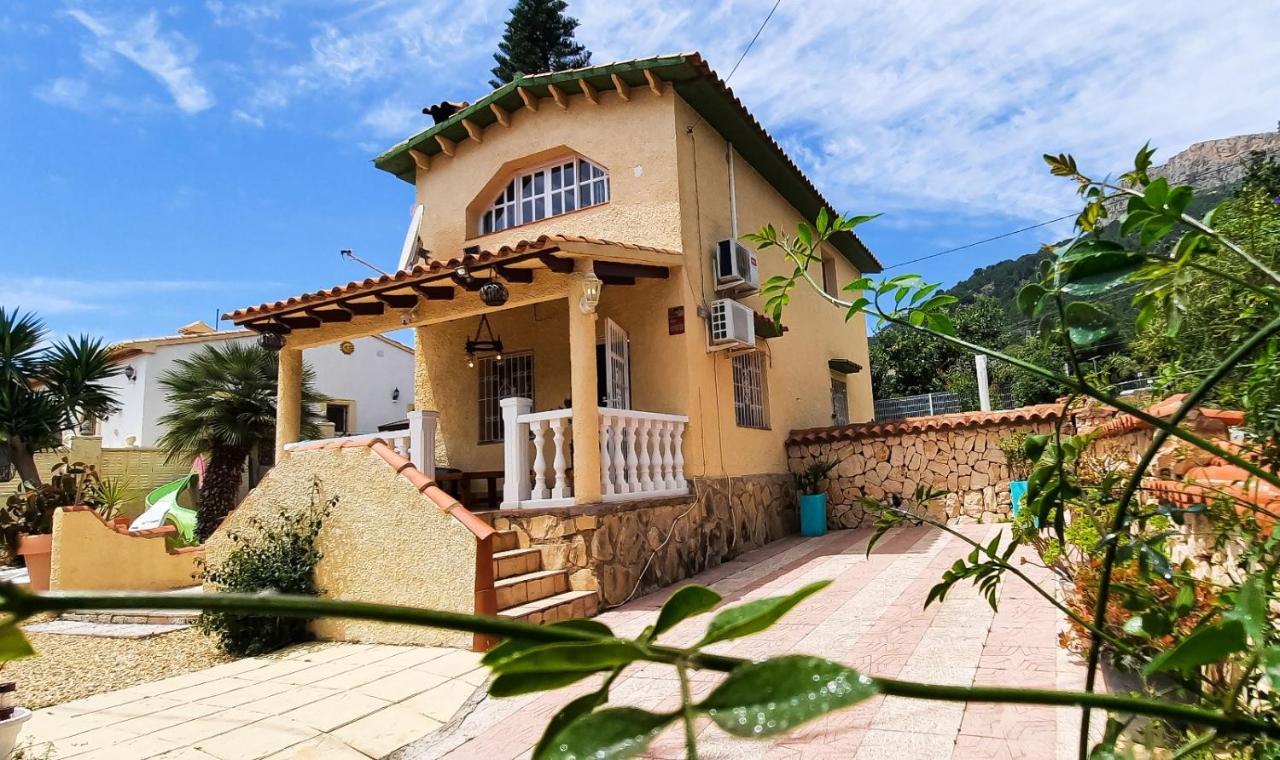 Calpe Chalet Privado Piscina A 5Min De La Playa Y Centro Jacuzzi Barbacoa Wifi Aire מראה חיצוני תמונה