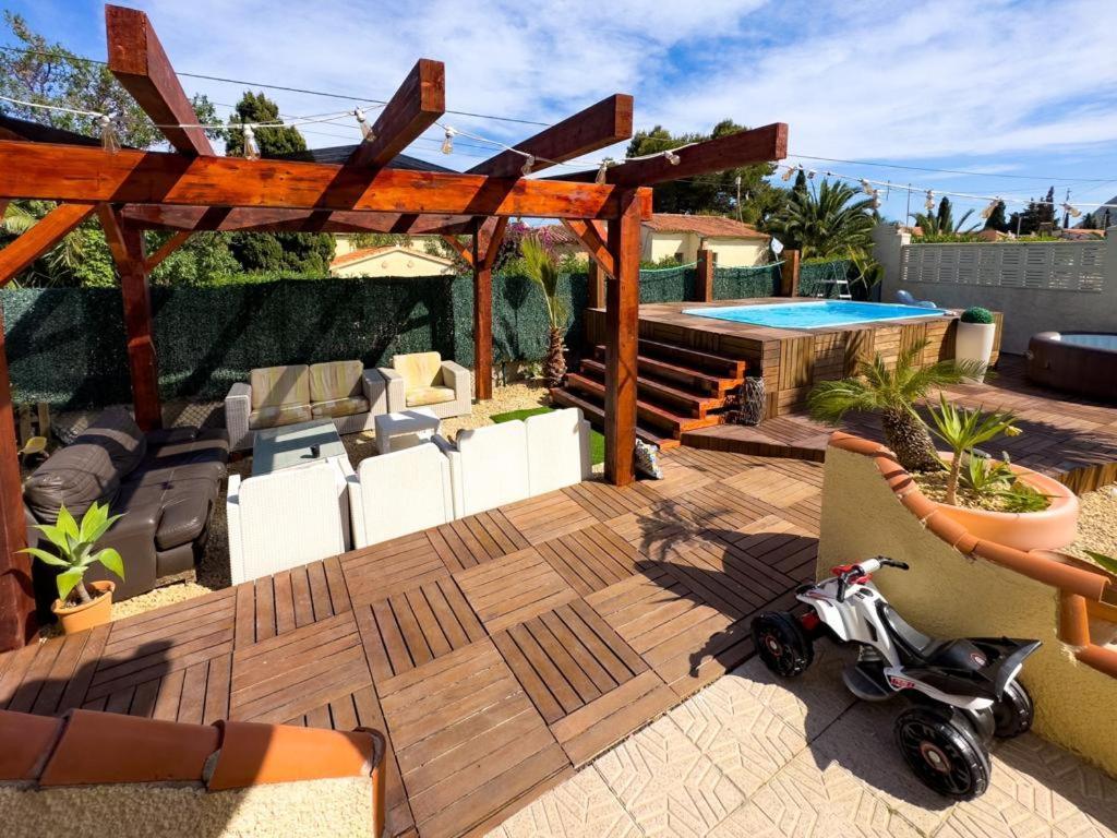 Calpe Chalet Privado Piscina A 5Min De La Playa Y Centro Jacuzzi Barbacoa Wifi Aire מראה חיצוני תמונה