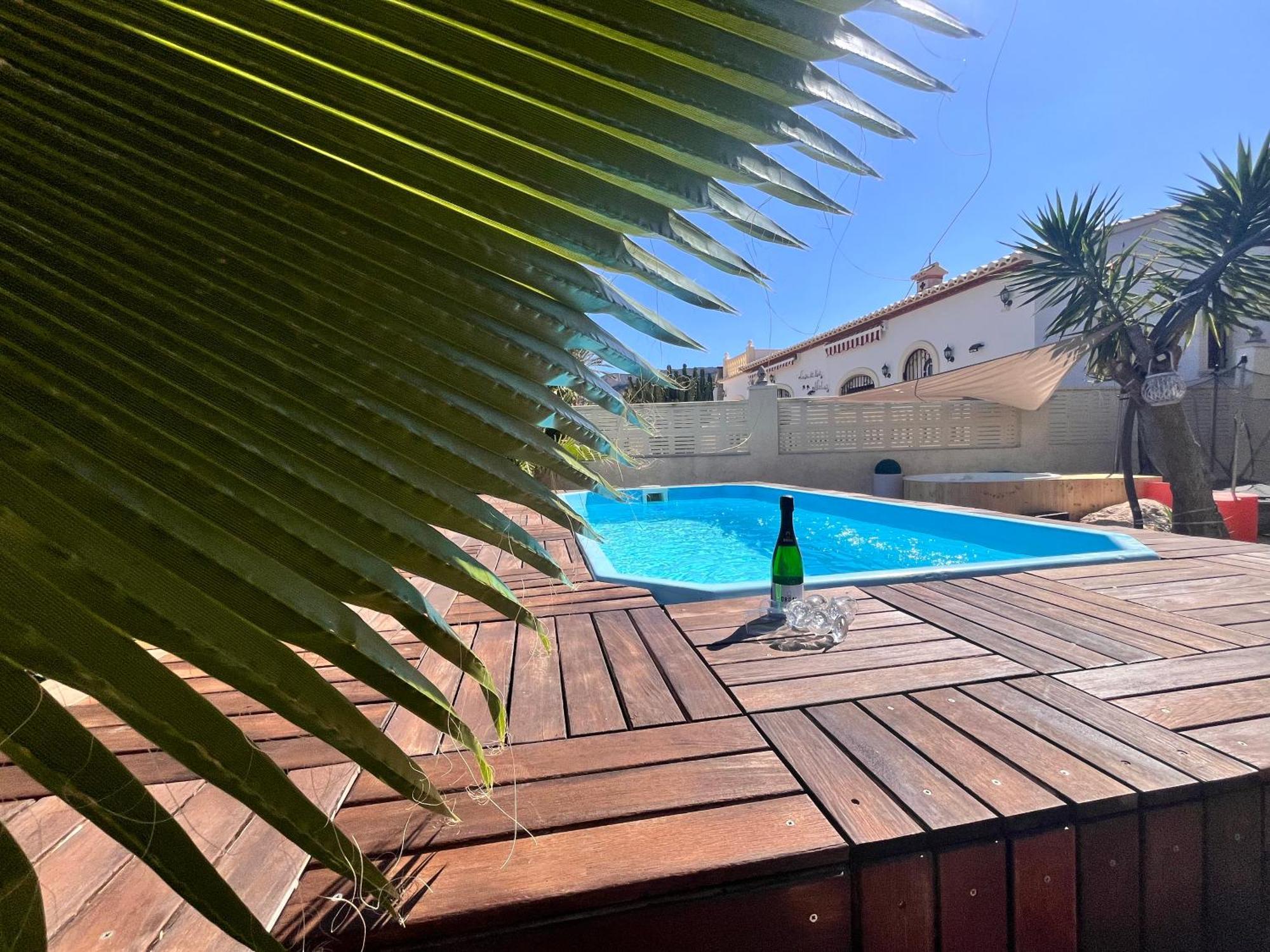 Calpe Chalet Privado Piscina A 5Min De La Playa Y Centro Jacuzzi Barbacoa Wifi Aire מראה חיצוני תמונה
