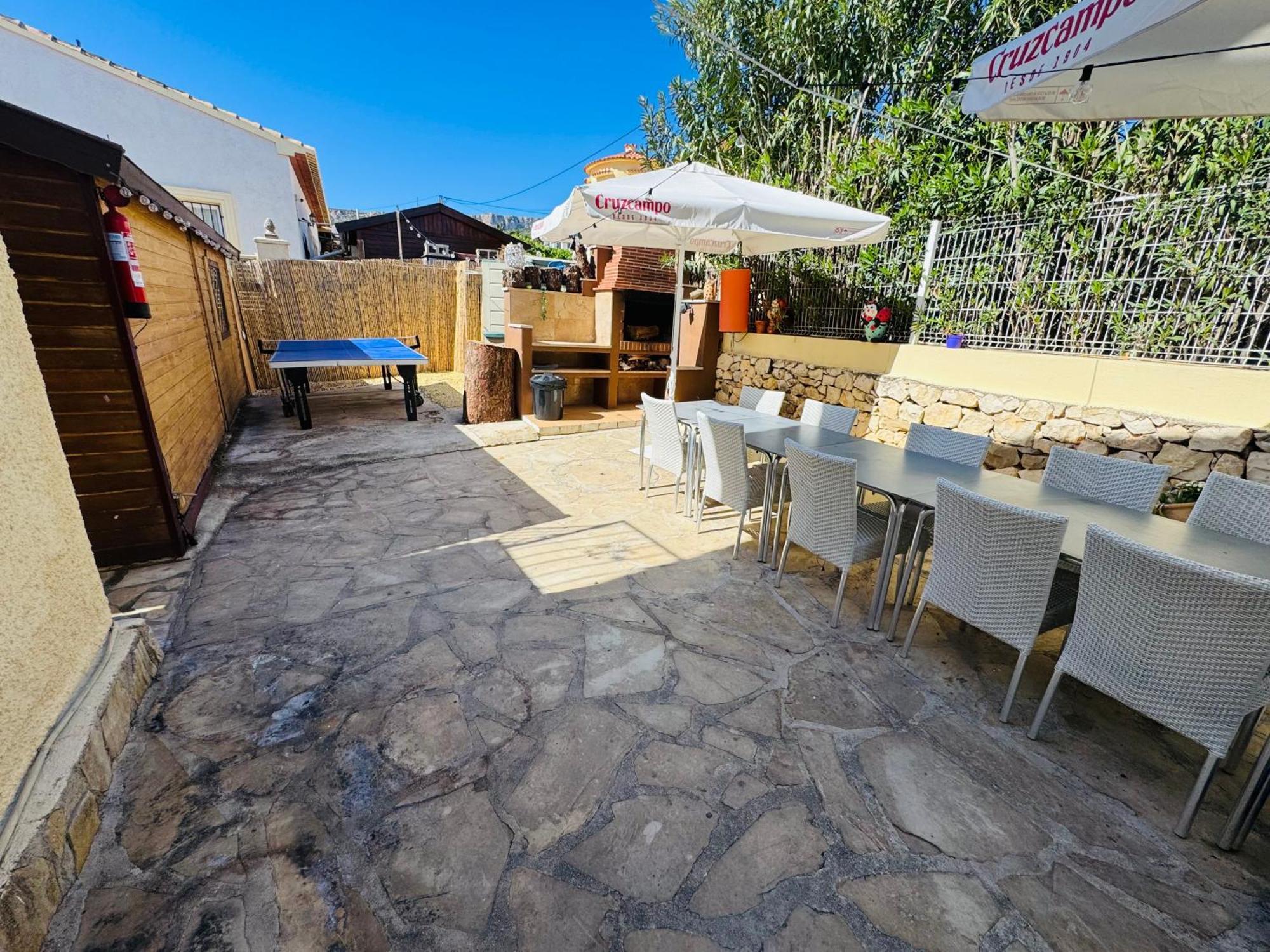 Calpe Chalet Privado Piscina A 5Min De La Playa Y Centro Jacuzzi Barbacoa Wifi Aire מראה חיצוני תמונה