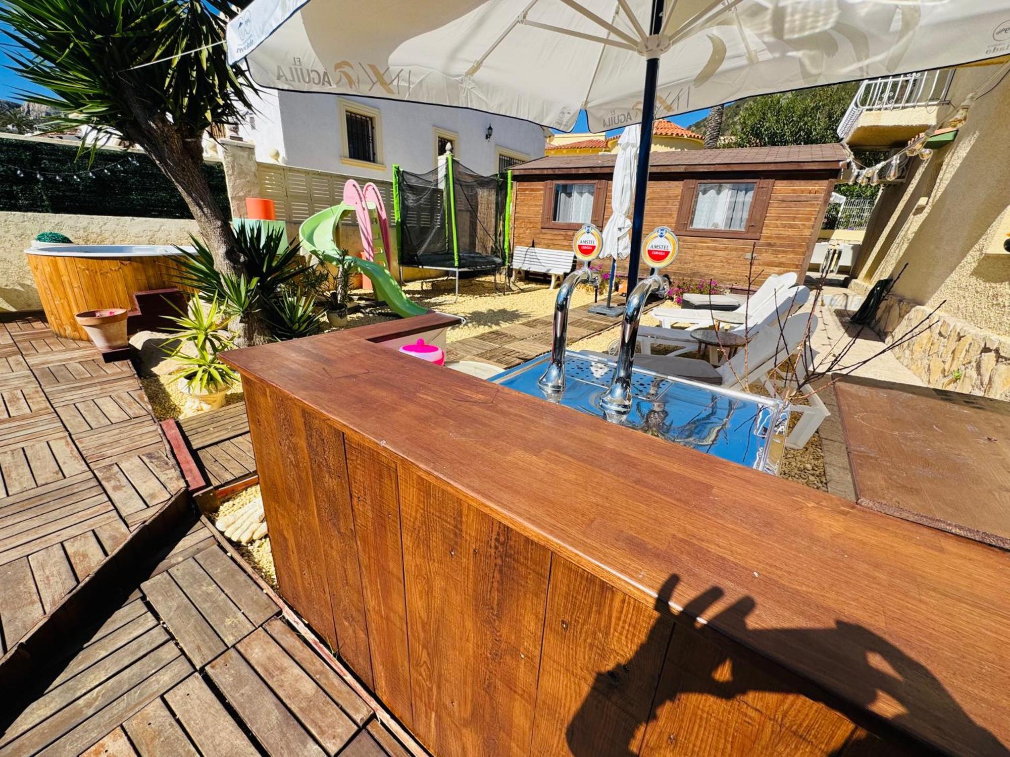 Calpe Chalet Privado Piscina A 5Min De La Playa Y Centro Jacuzzi Barbacoa Wifi Aire מראה חיצוני תמונה