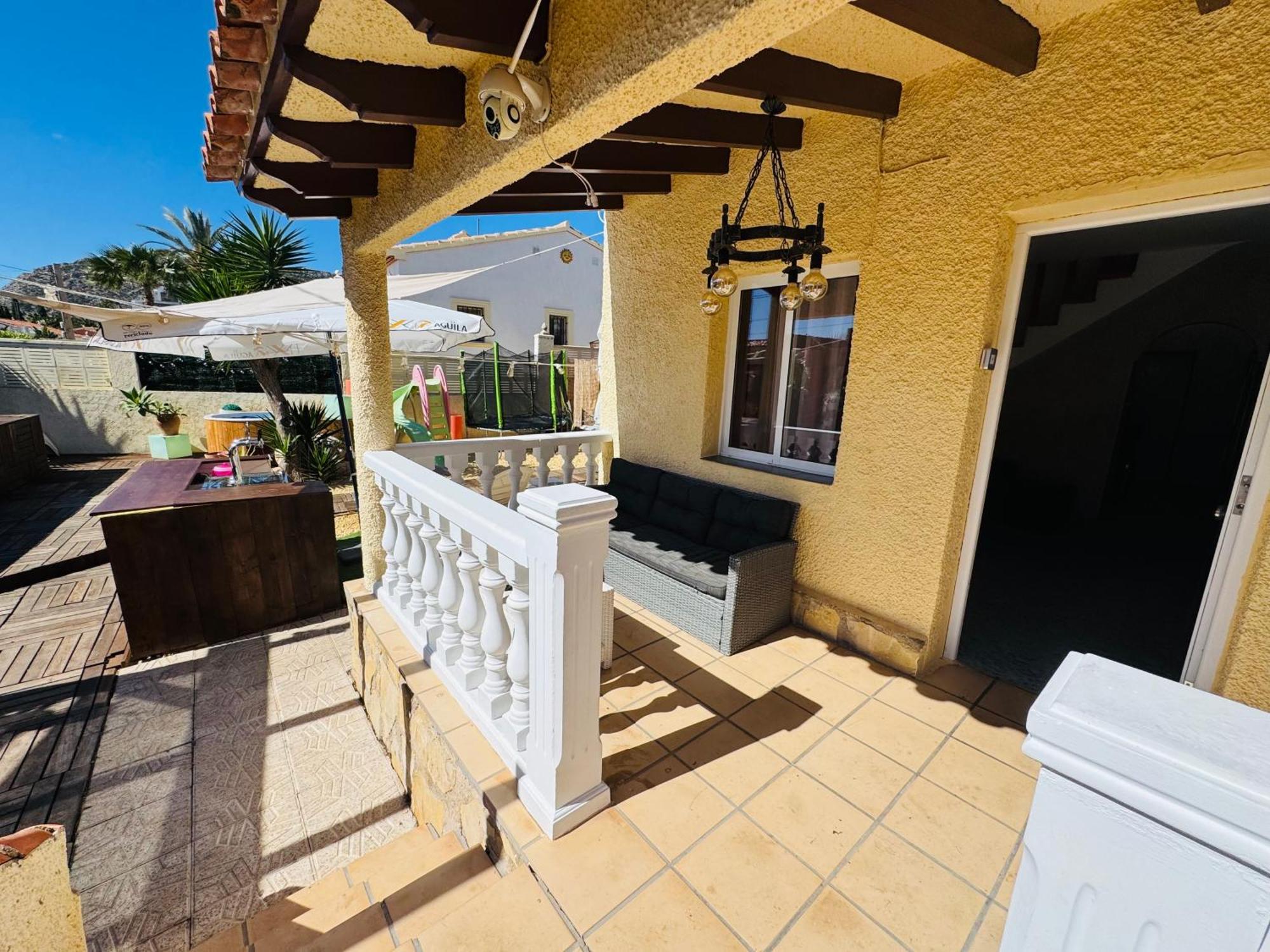 Calpe Chalet Privado Piscina A 5Min De La Playa Y Centro Jacuzzi Barbacoa Wifi Aire מראה חיצוני תמונה