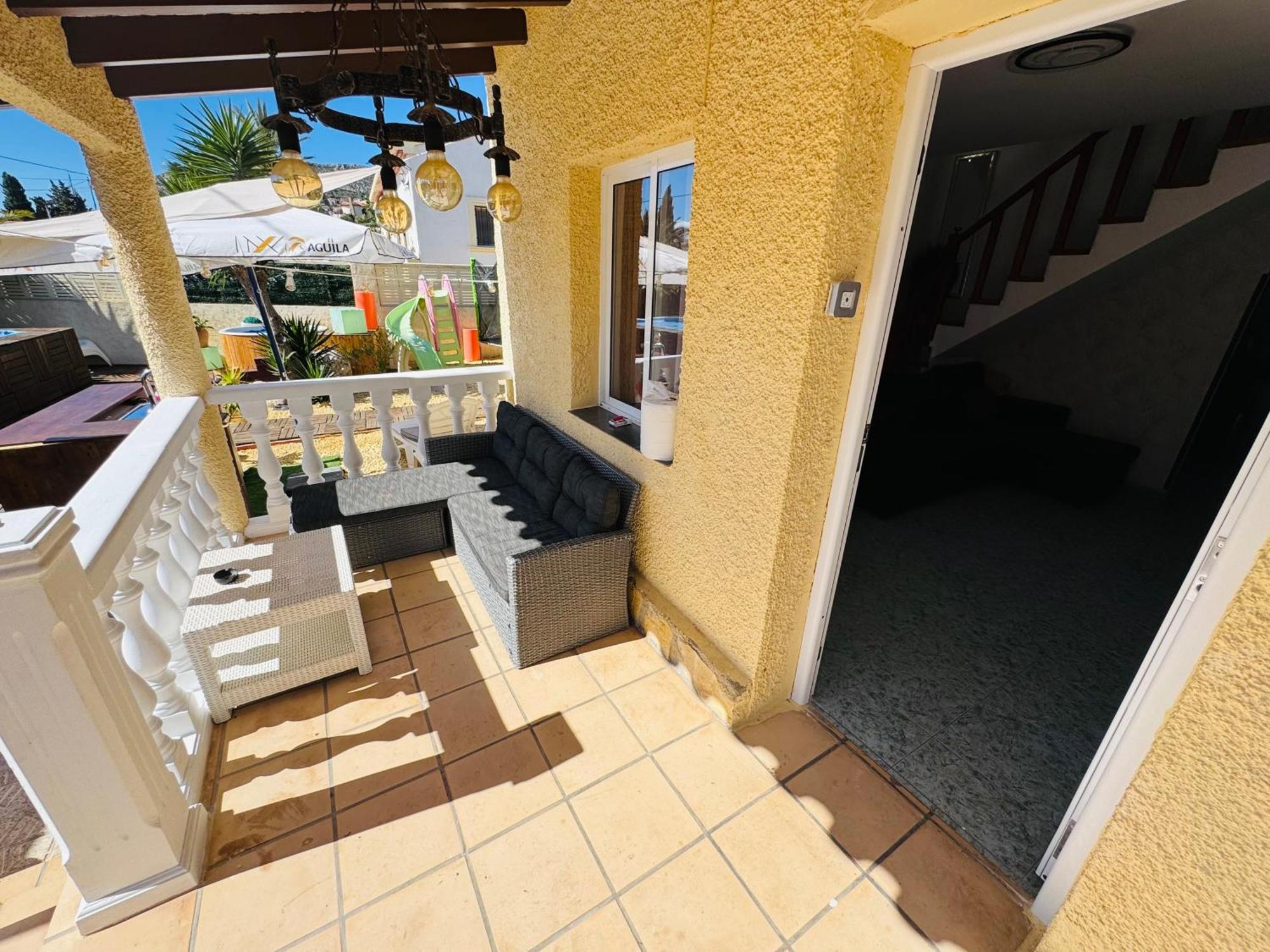 Calpe Chalet Privado Piscina A 5Min De La Playa Y Centro Jacuzzi Barbacoa Wifi Aire מראה חיצוני תמונה